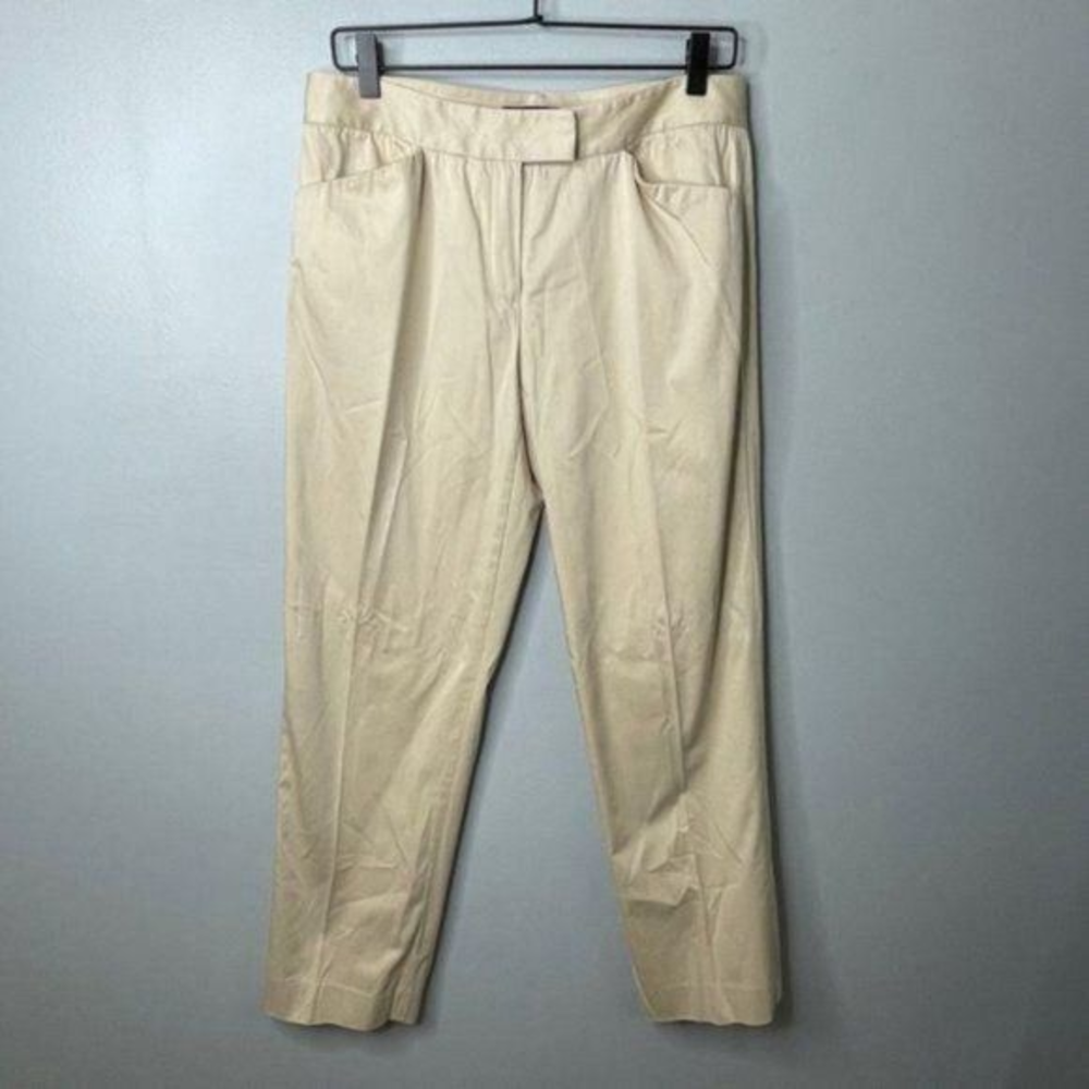Lafayette 148 Tan ANkle‎ Pants